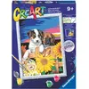 Ravensburger CreArt Sunset paw-fection