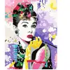 Puzzle Ravensburger Audrey Hepburn par numéros CreArt 30x40 cm
