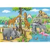 2 puzzles 24 Teile Willkommen im Zoo Ravensburger 275x192x37 mm