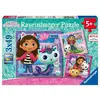 Ravensburger 3x49-teiliges Gabby´s Dollhouse Puzzle