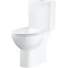 Grohe, Toilette + Bidet, BauKeramik-Einbau-WC mit Rimless mit QR/SC-De...