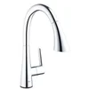 GROHE Zedra Touch, Ziehen, Chrom, Digital, Einzelbild, 1/2", Magnetven...