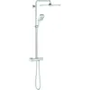 GROHE Rainshower 310 SmartActive Cube, 111,8 cm, 1,75 m, Wand, Chrom, ...