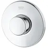 Grohe, Betätigungsplatte, Pneumatik-Betätigung chrom