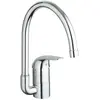 Grohe Euroeco Küchenarmatur mit hohem Auslauf Chrom | Wasserhahn