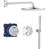 GROHE Precision Duschsystem Unterputz mit Vitalio Rain Mono 310, rund