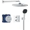 GROHE Precision Duschsystem, Unterputz, mit Vitalio Comfort 250, eckig