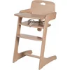roba® Hochstuhl Treppenhochstuhl, Kid Up, natur, aus Holz