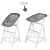 roba® Hochstuhl Born Up 2in1 - Treppenhochstuhl mit Neugeborenenaufsat...