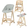 roba® Hochstuhl Born Up 2in1, Treppenhochstuhl mit Liegefunktion