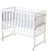 Roba Stuben- & Beistellbett 3in1 mit Barriere  roba Style grau
