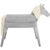 roba® Holzpferd Spielpferd, Gartenpferd, HxBxT: 123 x 65 x 153 cm, Sit...