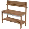roba Kinder Outdoor Gartenküche 'Fun' aus Holz: Wetterfeste Matschküch...