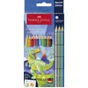 FABER-CASTELL Buntstifte Colour Grip Mehrfarbig