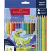 FABER-CASTELL Buntstifte Colour Grip Mehrfarbig