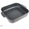 Peugeot Appolia Auflaufform aus Keramik, Auflaufform, Grau