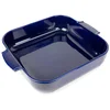 PEUGEOT Auflaufform APPOLIA Keramik 36cm Quadratisch Blau Spülmaschine...