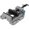 wolfcraft, Schraubstock + Zwinge, 1 Maschinenschraubstock Backenbr. 80...