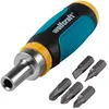 Wolfcraft 1237000 Bithalter-schraubendreher 6 Stücke