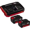 Einhell Power X-Change PXC-Starter-Kit 2x 4,0Ah & Twincharger Kit