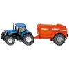 Auto Spiele mit Einachser Güllebehälter Siku New Holland TU