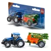 SIEPER Modelltraktor siku New Holland mit Feldspritze