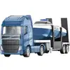 1757 SUPER Volvo Lkw mit Boot, Modellfahrzeug
