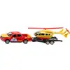 2570 SUPER Nissan Navara mit Helikopter, Modellfahrzeug