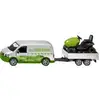 2005 SUPER VW T6 mit Rasentraktor, Modellfahrzeug