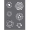 Rayher, Mal Zubehör, Schablone "Mandala-Motive", A5