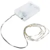 Rayher Mini LED-Lichterkette mit Draht und Timer, warmes Lichtgelb, 13...