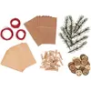 Adventskalender Rayher 1-24 Zahlen, H 13-16cm, Karton, 46650606