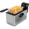 Clatronic® Fritteuse mit 3L Kapazität | mit Fett | Kaltzonentechnik & ...