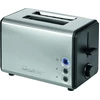 Clatronic Toaster 2 Scheiben TA 3620, Brötchenaufsatz, Krümelschublade