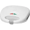Clatronic Sandwichmaker ST 3477 Weiss, Kontaktgrill, Weiss
