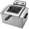 ProfiCook PC-FR 1038 Doppel Fritteuse Edelstahl