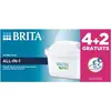Packung mit 4 maxtra pro-kartuschen für karaffe + 2 gratis Brita 10538...
