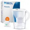 Brita Wasserfilterkanne Marella Weiß 1051118 (Filtert PFAS)