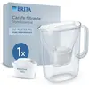 Brita Style Essential, Pitcher-Wasserfilter, 2,4 l, Transparent, Weiß