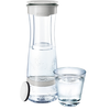 Brita Fill & Serve Mind Carafe, Pitcher-Wasserfilter, Transparent, Wei...