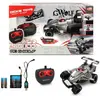 Dickie Toys RC G-Wolf Raceauto + Licht Zilver/Zwart