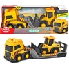 Dickie Toys Volvo Lkw Mit Bagger Licht Und Sound 32 Cm
