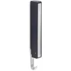 blomus Wandgarderobe Lanca schwarz 2,0 x 25,5 cm 1 Haken