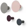 blomus Wandhaken 4er Set -PONTO- Hakenset für Zuhause: Modernes Design...
