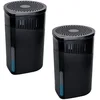 WENKO Luftentfeuchter Drop 2er Set Raumentfeuchter Entfeuchter Schwarz