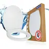 WENKO WC-Sitz Mod. Ostuni, belastbar mit 300 kg, recyclebarer Thermopl...