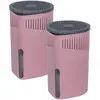 Wenko 2 Drop Raumentfeuchter, 2x 1,0 kg, Luftentfeuchter, Rosa