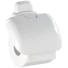WENKO Toilettenpapierhalter, Pur Kunststoff weiß