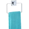 WENKO Handtuchring Vacuum-Loc Quadro, Befestigen ohne bohren