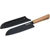 NIROSTA Santokumesser Flow Fair schwarz, 31cm
